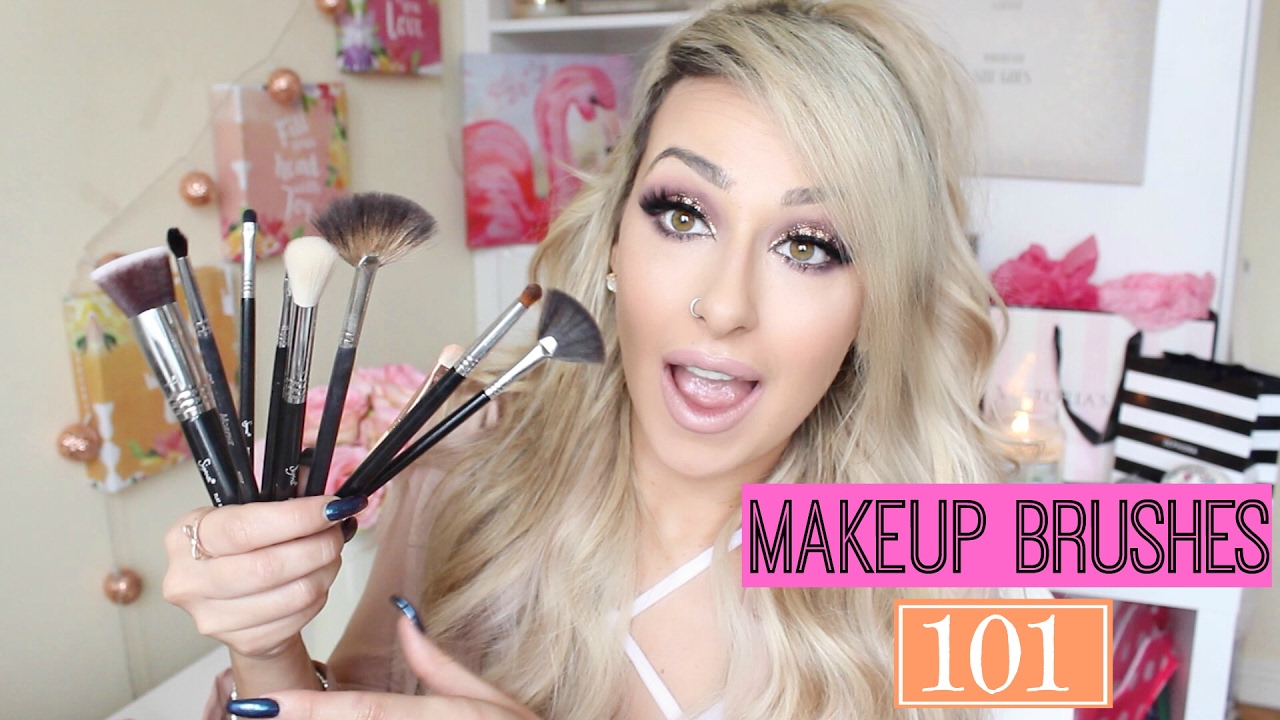 All about MAKEUP BRUSHES how to use them, beginner brushes, best brushes | DramaticMAC