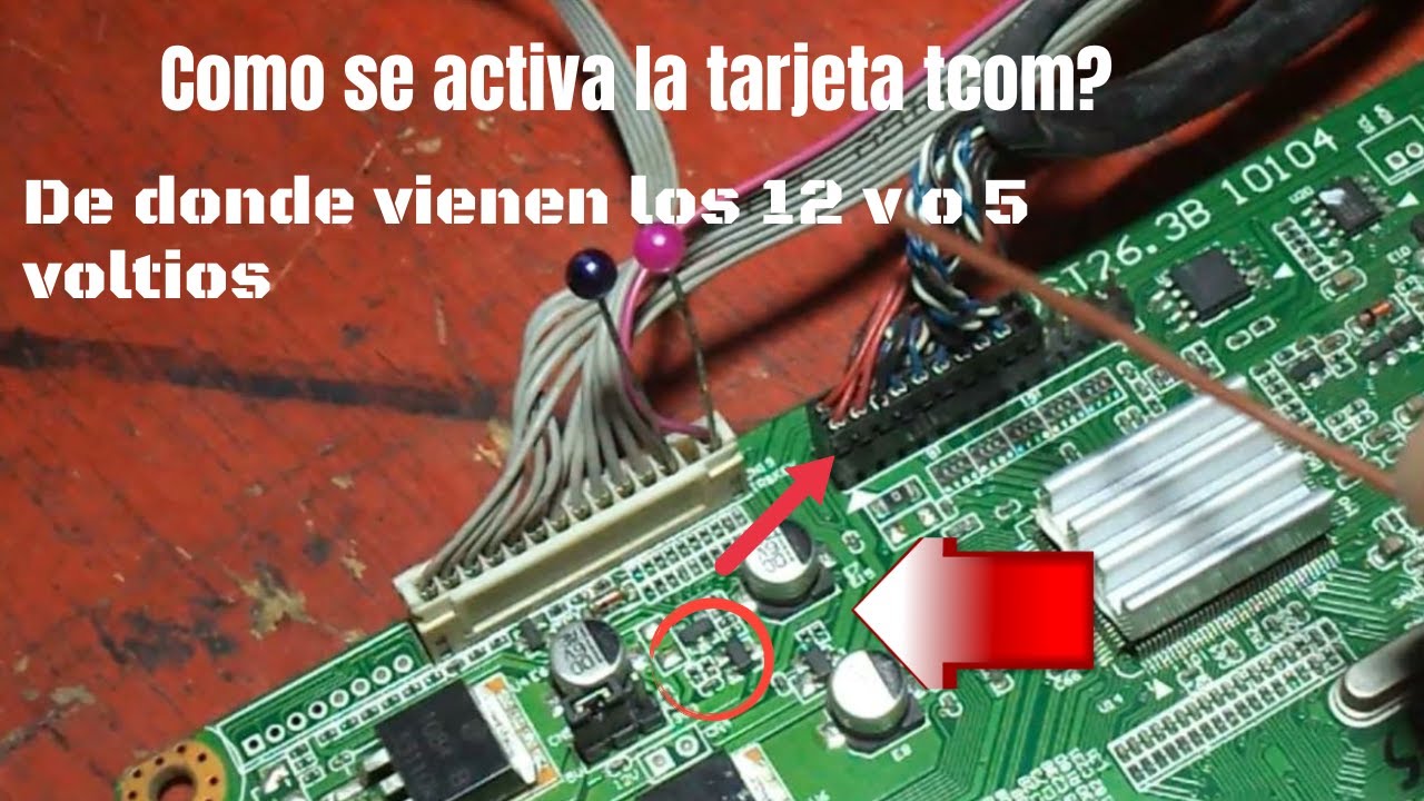 Como se activa la tarjeta Tcom? En los TV modernos.