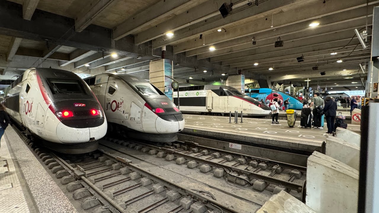 TGV Duplex Dasye Inoui - First Class | Trip From Nantes to Paris Montparnasse