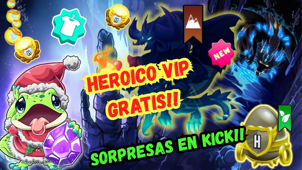 Dragon City está REGALANDO un HEROICO VIP!! 🎁