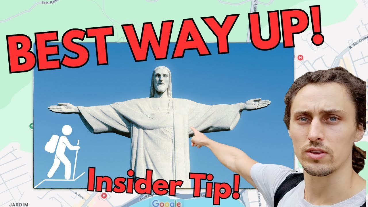 How to get to Christ the Redeemer WALKING - The Best Way Up
