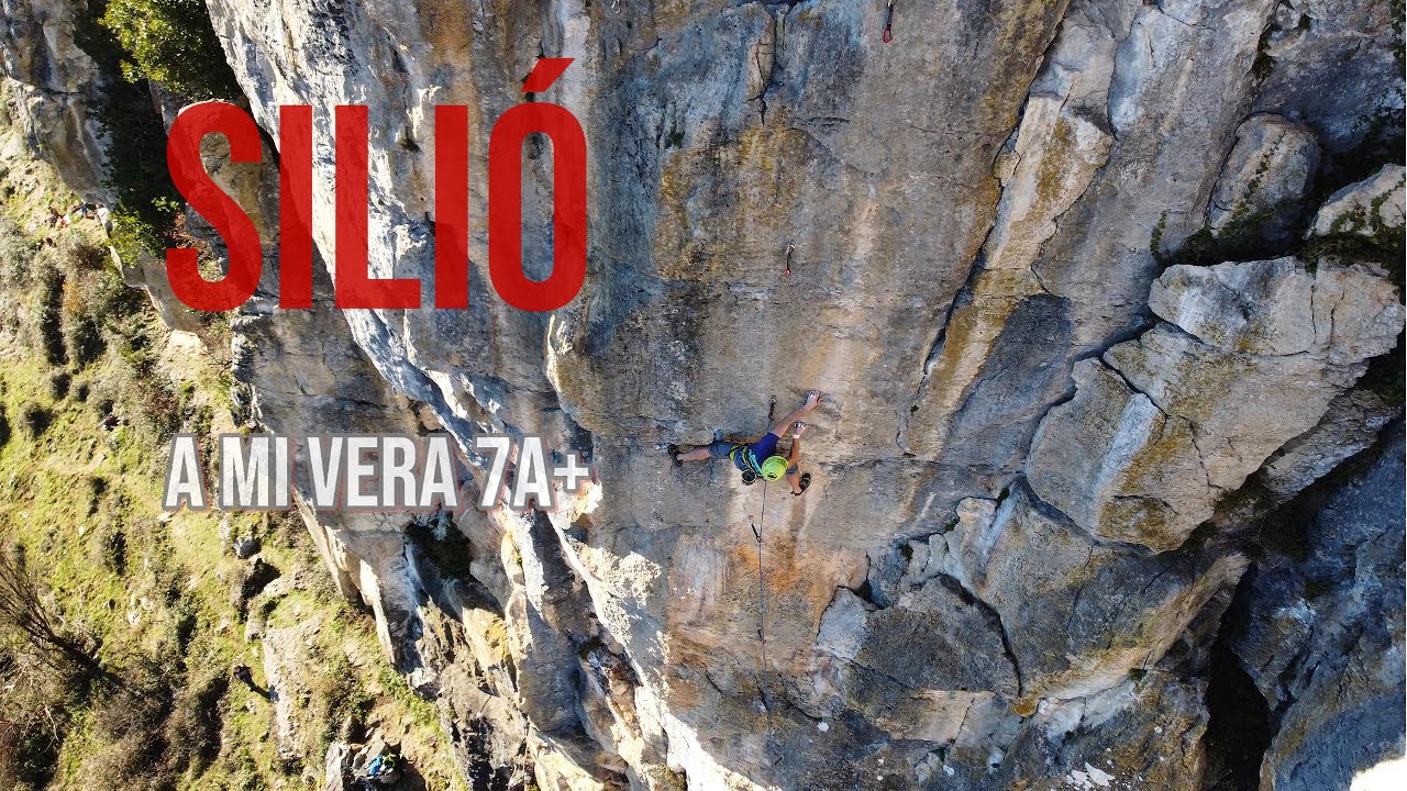 Escalada en Silió: A mi Vera 7a+
