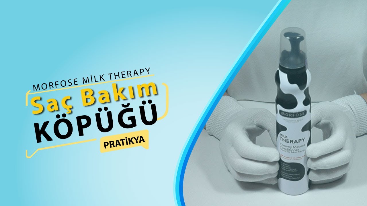 Morfose Milk Therapy Sa&ccedil; Bakım K&ouml;p&uuml;ğ&uuml; - Uzun s&uuml;reli nemlendirme - G&uuml;nl&uuml;k sa&ccedil; bakımı