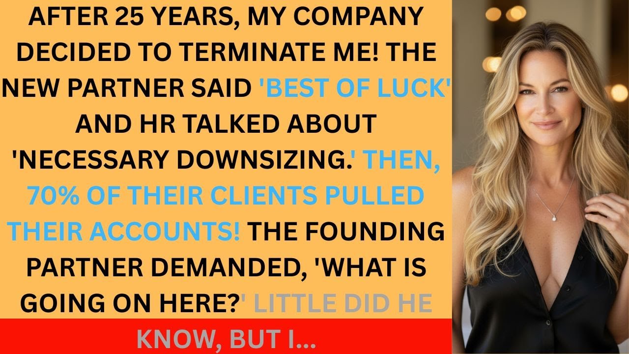 Boss Fired Me After 25 Years, Then 70% Of His Clients Closed Their Accounts. Little Did He Know...