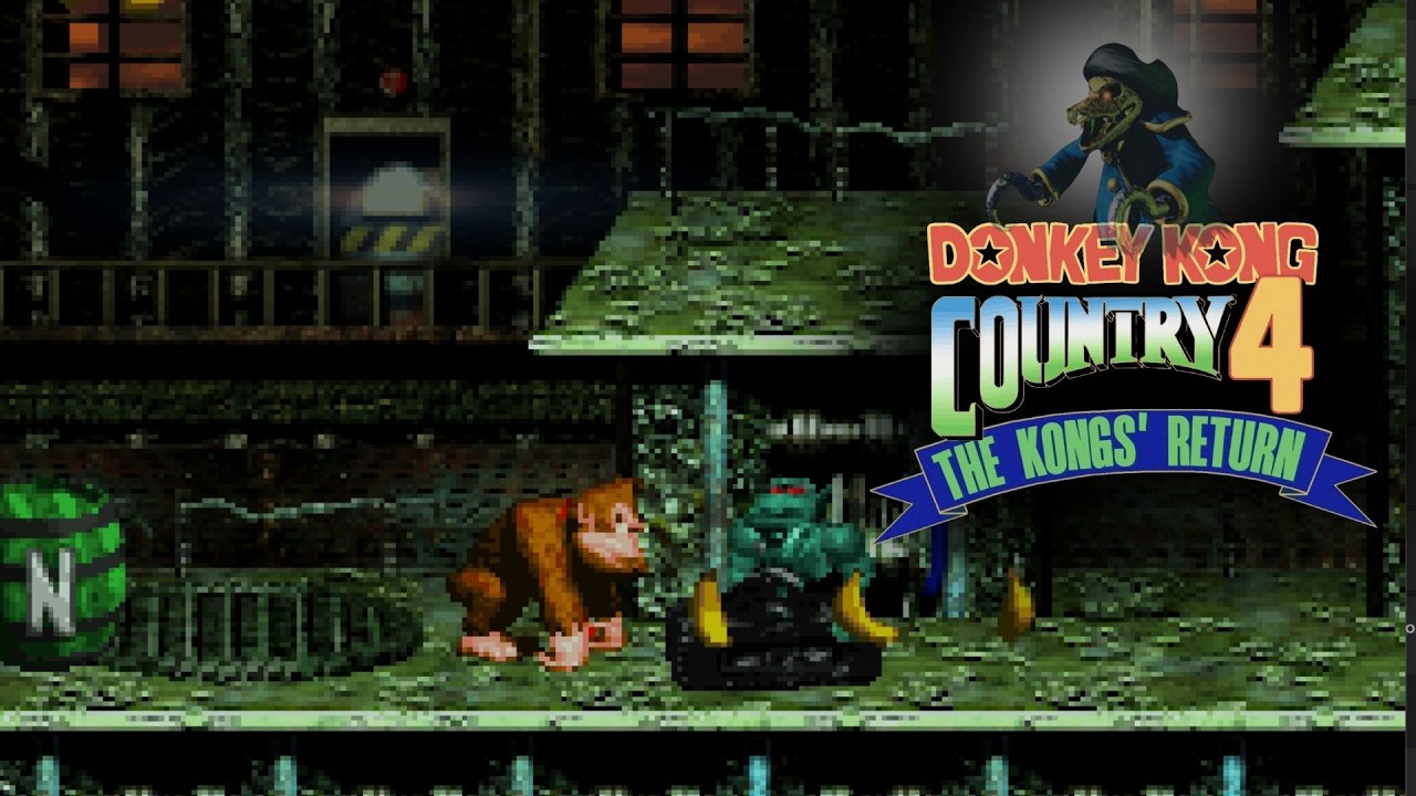Será que consigo passar? Donkey Kong Country 4 – Rusty Rampage & Blinding Base