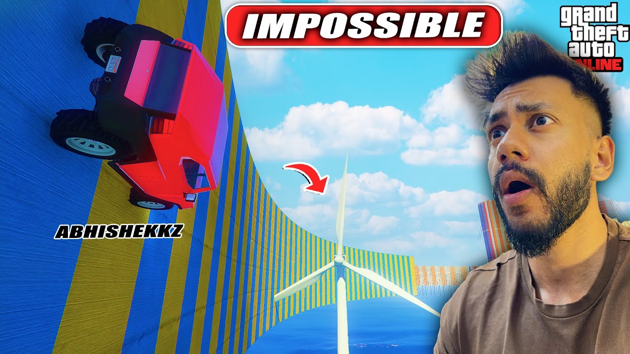 THIS WINDMILL PARKOUR MADE EVERYONE CRY😭😭| GTA 5 PARKOUR RECE