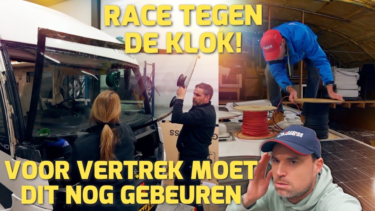 RACE TEGEN DE KLOK! VOOR VERTREK MOET DIT NOG GEBEUREN! #220