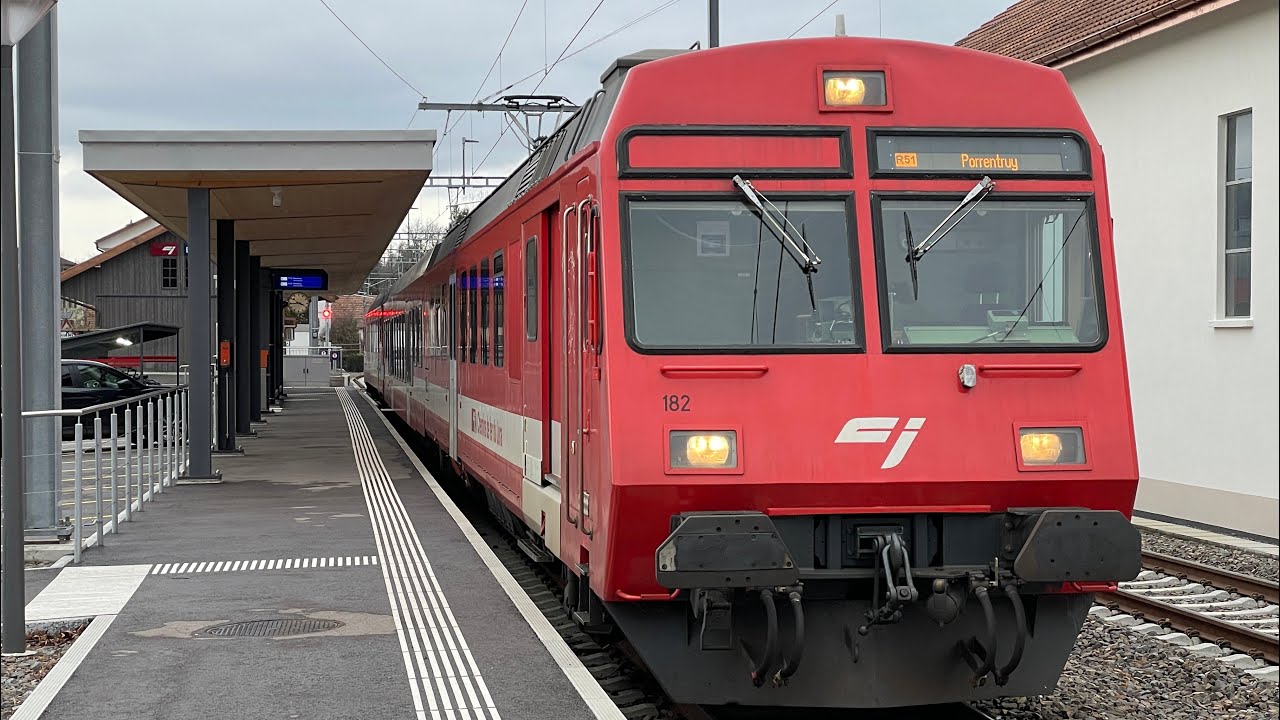 Wagenrundgang im RBDe 567 182 der CJ (Ex tpf)