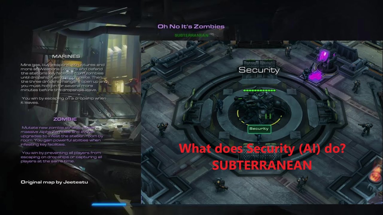 SECURITY-AI: stats and facts  Oh No It's Zombies Arctic Updated, Subterranean Map TUTORIAL(Part 1/8)