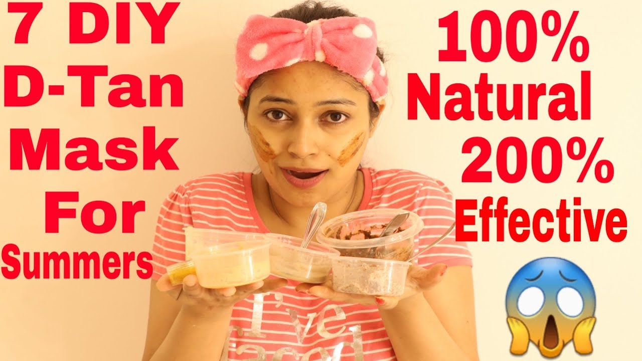 सिर्फ 1 हफ्ते मे ये आपकी काया पलट देगा|7 Summer Face Mask for Glowing Bright Skin|Be Natural
