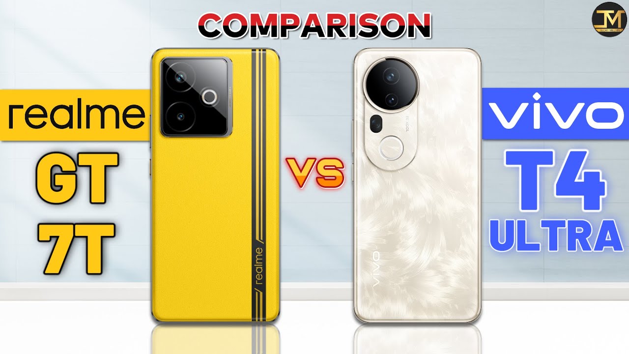 vivo T4 Ultra vs realme Gt 7T : Which Phone is Best❓😱