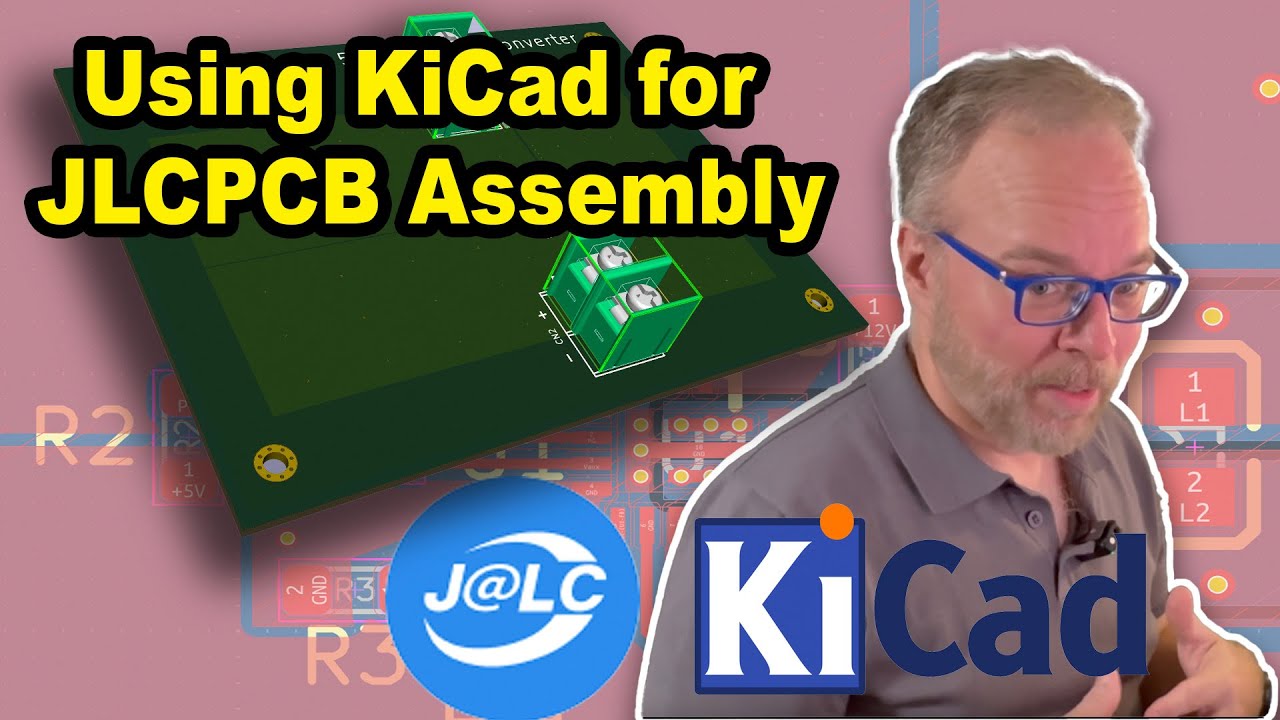 Designing a PCB in KiCad for JLCPCB Assembly