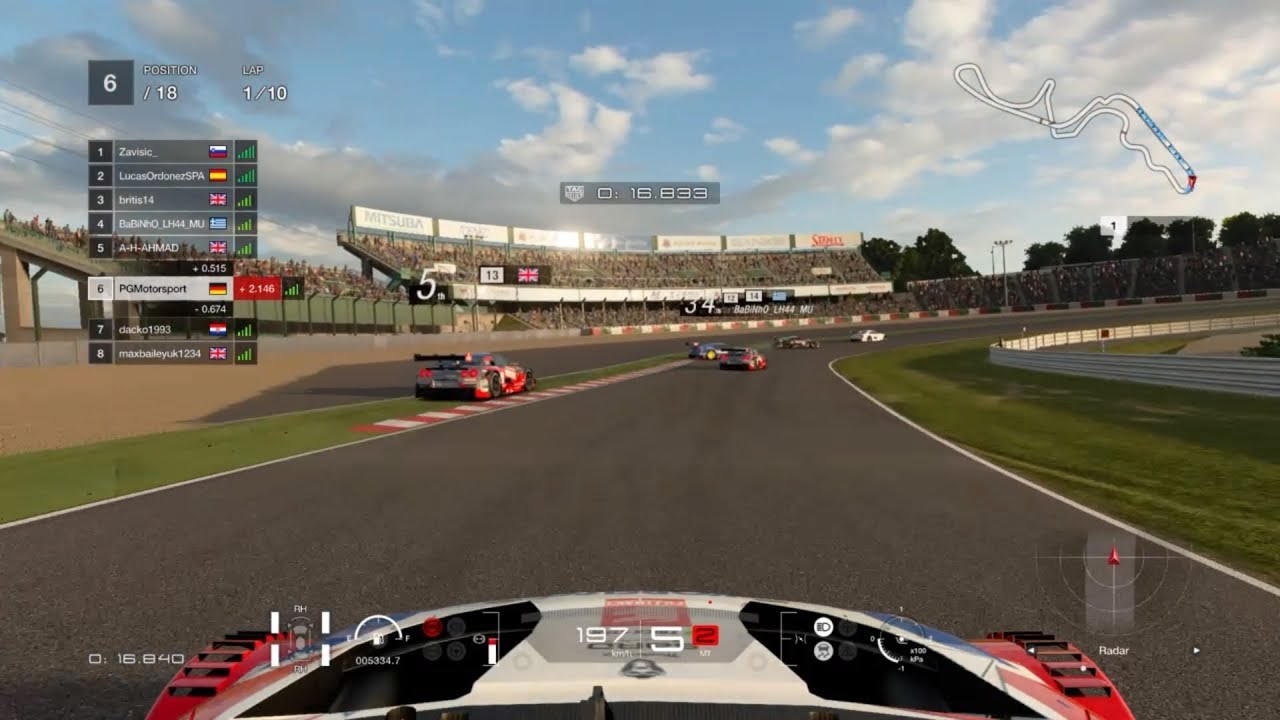 Gran Turismo™SPORT Daily Race 726 Suzuka Lexus RC F GT500 Onboard