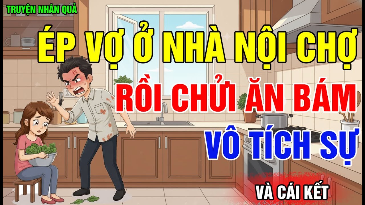 Chuyện Nhân Quả: Ép Vợ Ở Nhà Nội Chợ, Rồi Chửi Là Ăn Bám, Vô Tích Sự Và Cái Kết