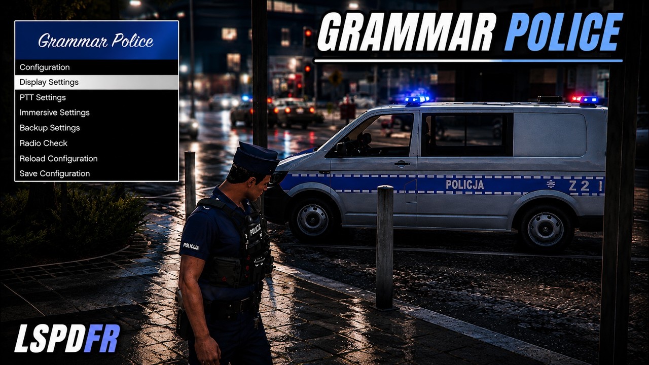 Jak zainstalować Polskie Grammar Police w LSPDFR | Gadanie z dyspozytorem