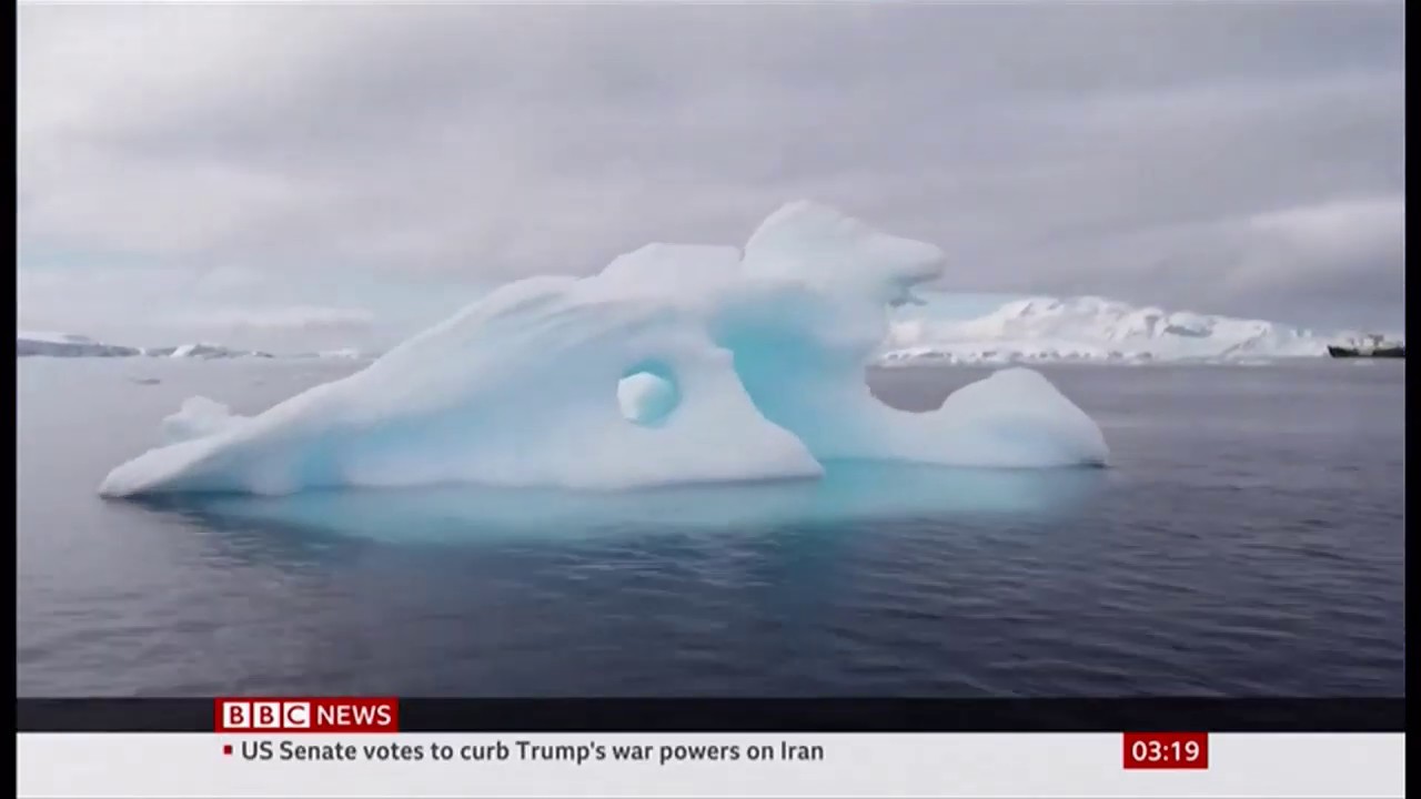 Highest temperature ever recorded 20.75&deg;C (Antarctica) - BBC News - 14th February 2020