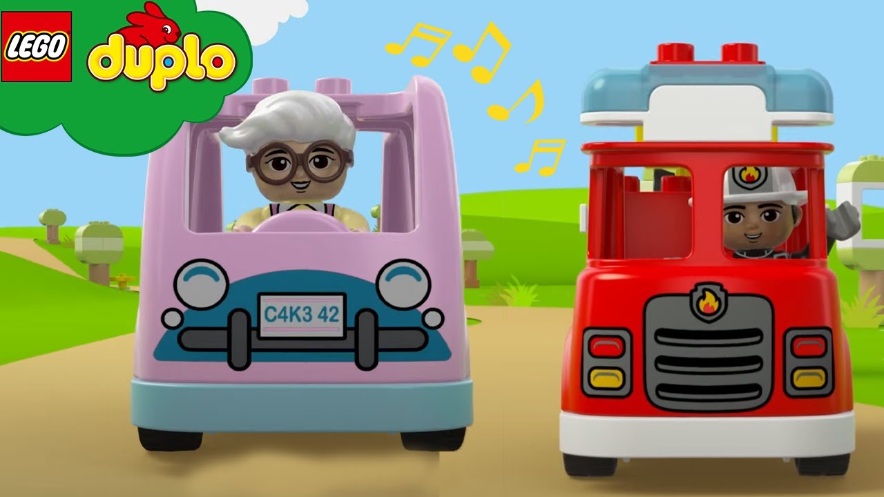 LEGO DUPLO - All Kinds of Trucks | Learning For Toddlers | Nursery Rhymes | Cartoons and Kids Songs