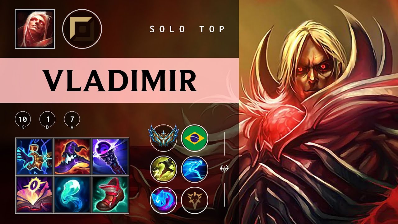 Vladimir Top vs Jayce - BR Challenger Patch 25.22