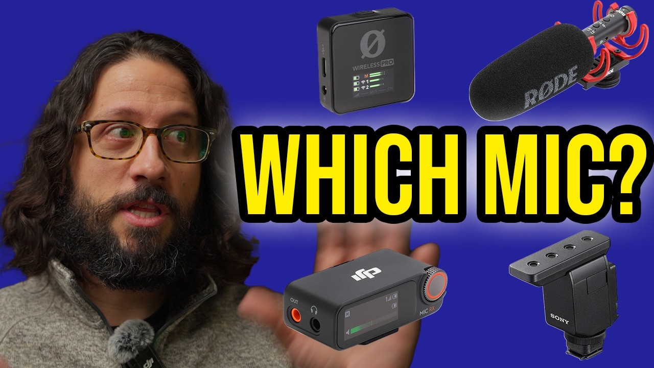 Choosing The RIGHT Microphone For Your YouTube Videos MADE EASY!