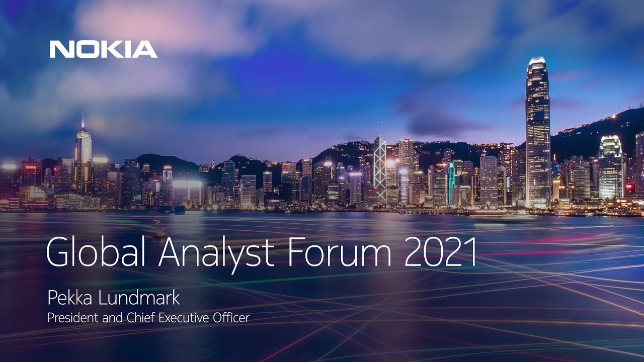 Pekka Lundmark at Global Analyst Forum 2021
