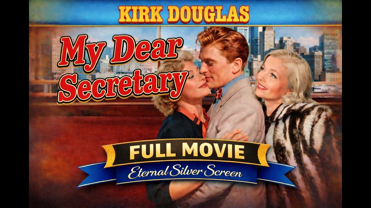 My Dear Secretary (1948) Full Movie | Kirk Douglas Classic Romance Comedy