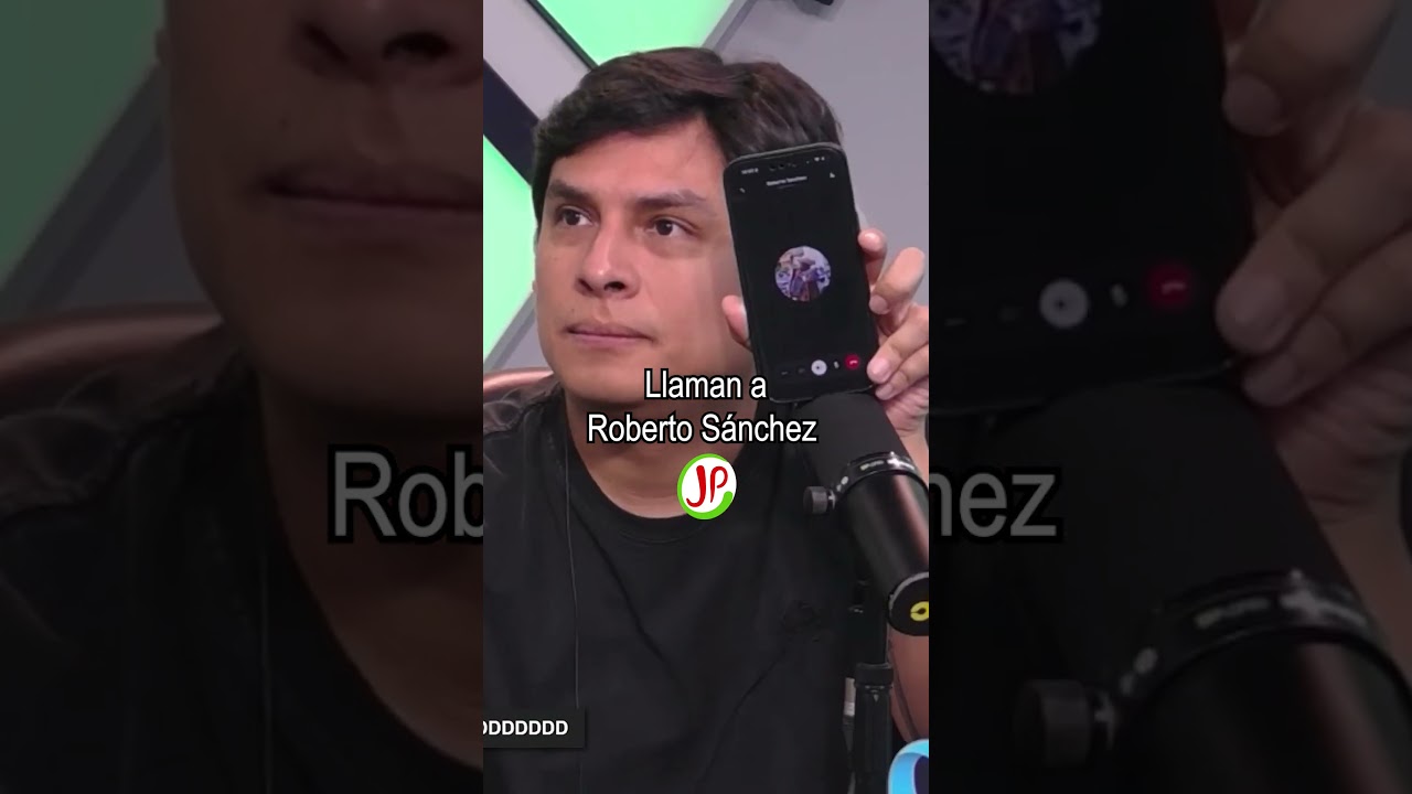 Curwen llam&oacute; a Roberto S&aacute;nchez en vivo!! 😲 #RobertoS&aacute;nchez #Elecciones #HablaGood #TodoGood