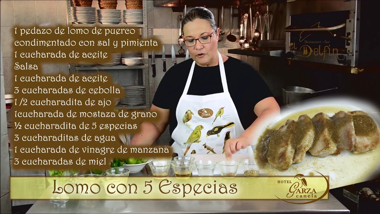 Lomo de Puerco con 5 Especias