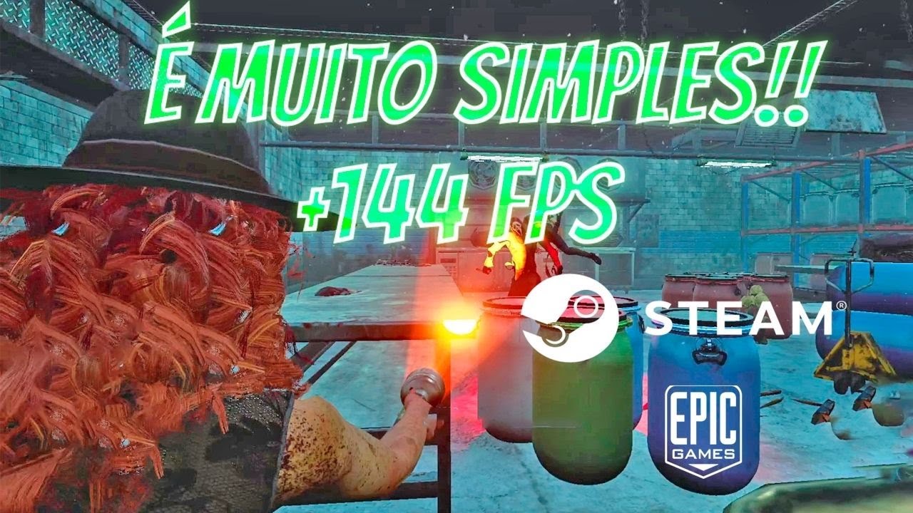 COMO RODAR DEAD BY DAYLIGHT EM PC FRACO, AUMENTAR O FPS DO DBD E TIRAR TODOS OS TRAVAMENTOS  +144FPS
