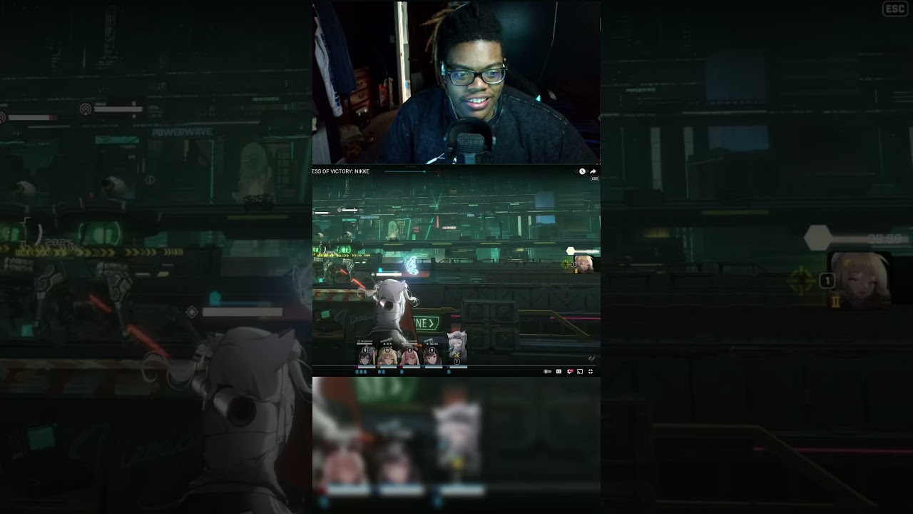 Nah this game wildin 😂😭 #nikkevideo #nikke #fyp #yoitubeshorts #shorts #video #anime