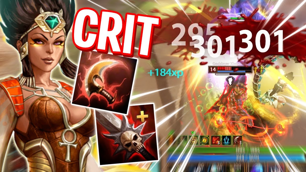 Serqet ONE SHOTS with This Crit Build in SMITE!