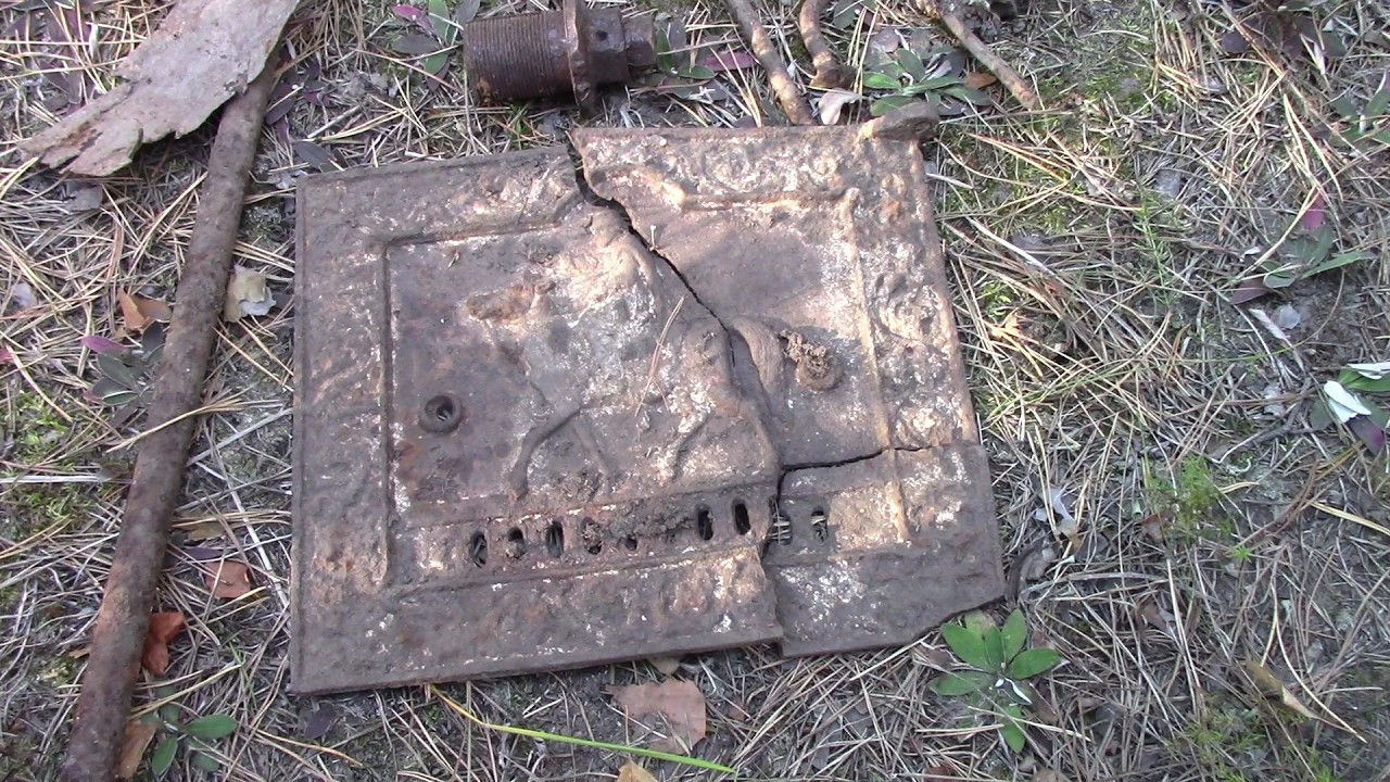 Металлокоп на месте бывшей больнице (часть 2).