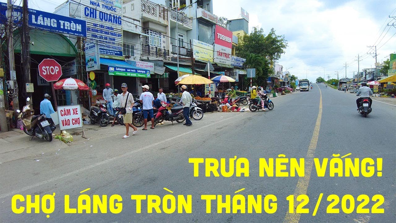 Hình ảnh chợ Láng Tròn Phường Láng Tròn Thị xã Giá Rai