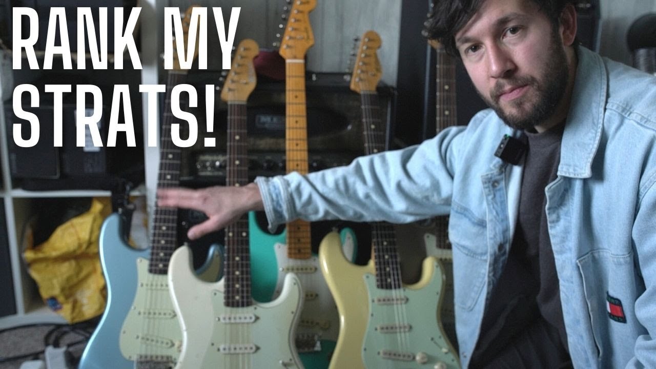 Ranking My BEST Strats - K-Lines and Fenders....