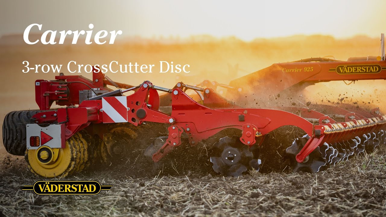 Väderstad 3 Reihen CrossCutter Disc - Produktvideo