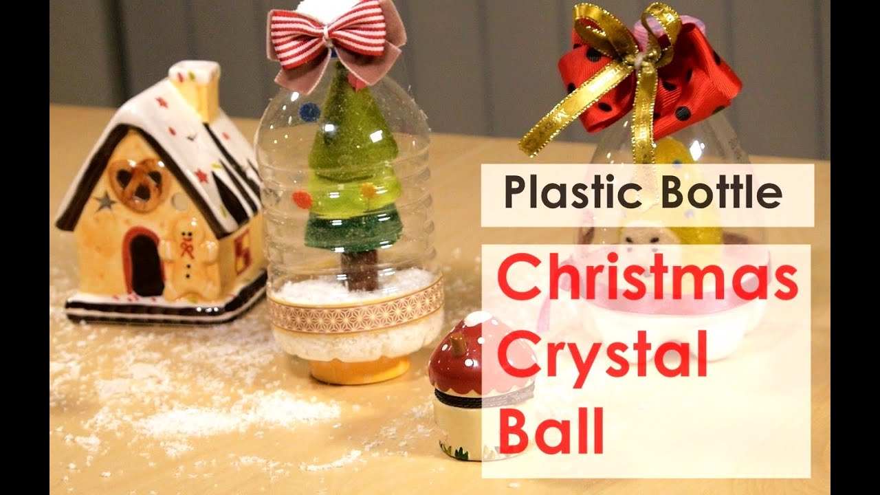 聖誕樹水晶球-寶特瓶改造 Christmas Crystal Ball | Life樂生活