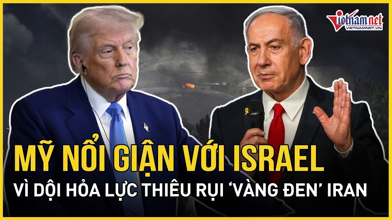 Israel dội hỏa lực thiêu rụi “vàng đen” Iran - Mỹ nổi giận, Tân Lãnh tụ Iran trút “sấm sét” Tel Aviv