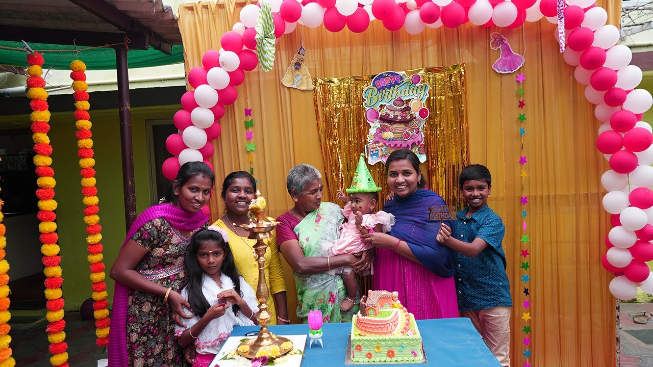 Ammu Kutty's 1st Birthday Celebration | செம்ம Celebration பண்ணிட்டோம்.. | Happy Birthday Ammu|