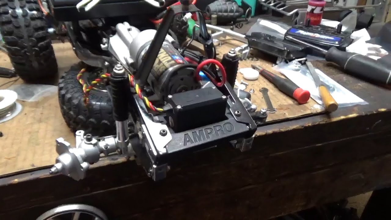 HG-P407 Front Steering Servo Upgrade