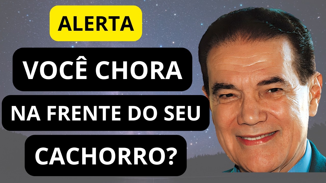 Você CHORA na FRENTE do seu CACHORRO? DIVALDO revela O QUE ELE SENTE.