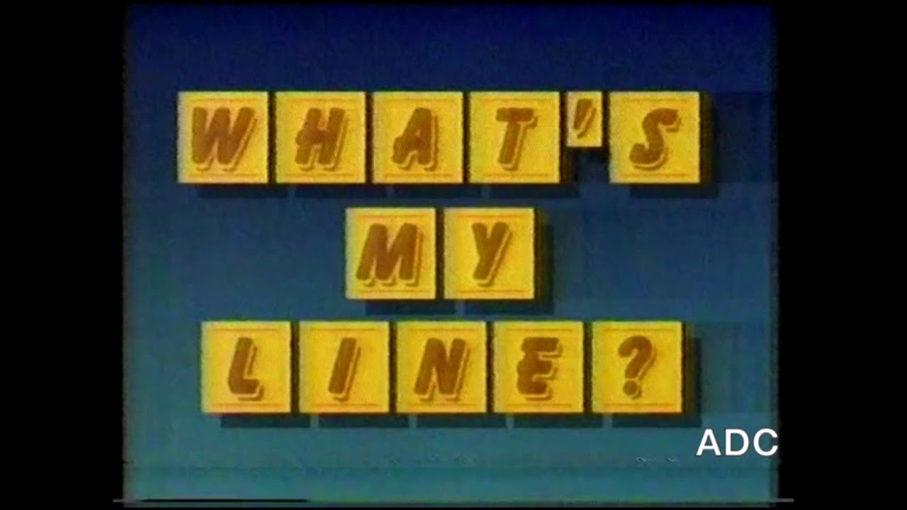 What's my line (UK) Thames Production 7th April 1989 Announcer Philip Elsmore.