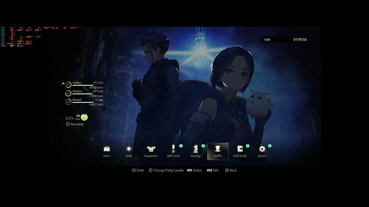 Tales of ARISE Silver Swords/Cyslodian area (Zephyr rescue part of story) Steam4K60 Unknown