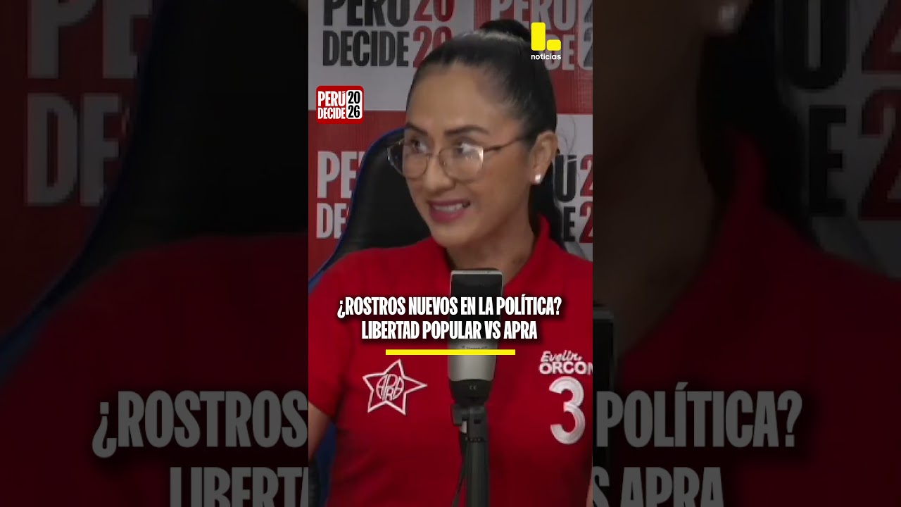 &iquest;Nuevos rostros en la pol&iacute;tica? Candidatas a diputadas de Libertad Popular y APRA se enfrentan