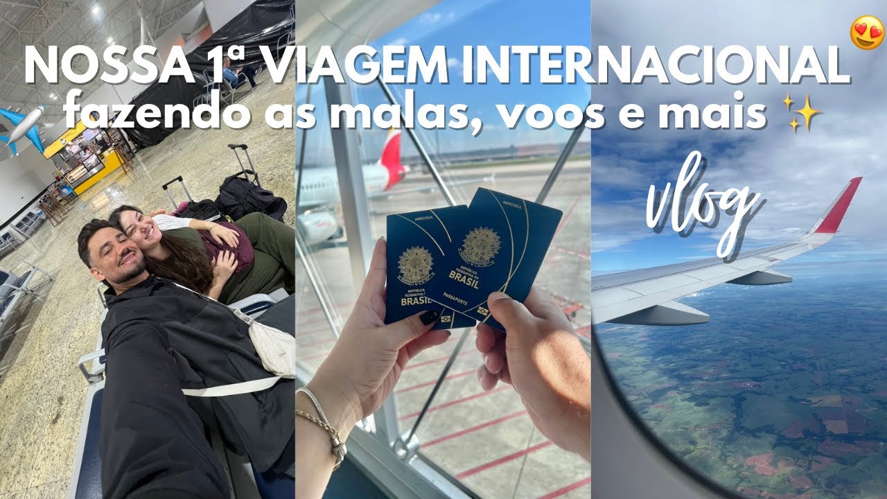 FAZENDO AS MALAS, VÔO NA ECONOMICA DA IBERIA E A VIAGEM COMEÇOU! 😍✈️💫