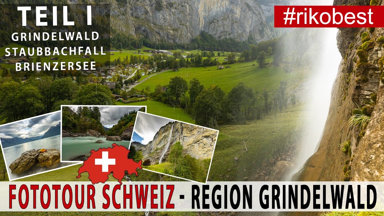 Fototrip in die Schweiz 🇨🇭 Region Grindelwald 🇨🇭​ Fotospots Teil 1 Staubbachfall fotografieren