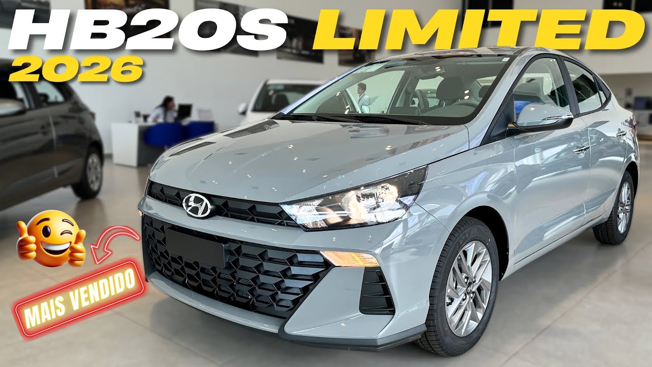 HB20S LIMITED 2026 - Conheça a Versão Que Mais Vende do Sedan!