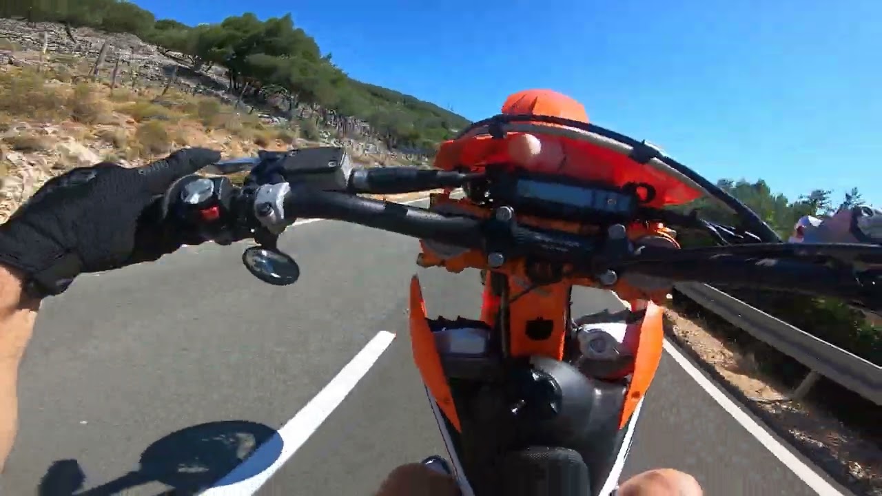 Supermoto Summer in Croatia | KTM EXC 150