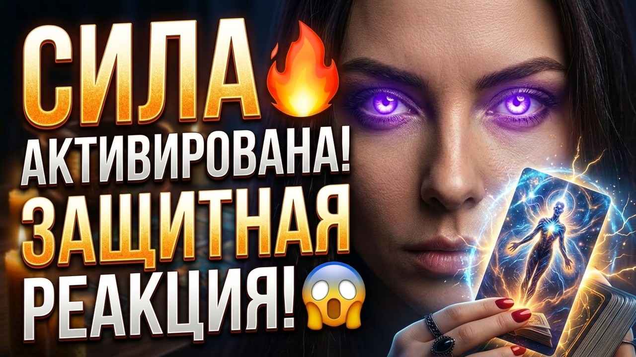 😱ВАША СИЛА🔥активирована⚠️как защитная реакция‼️🚀срочно #таро