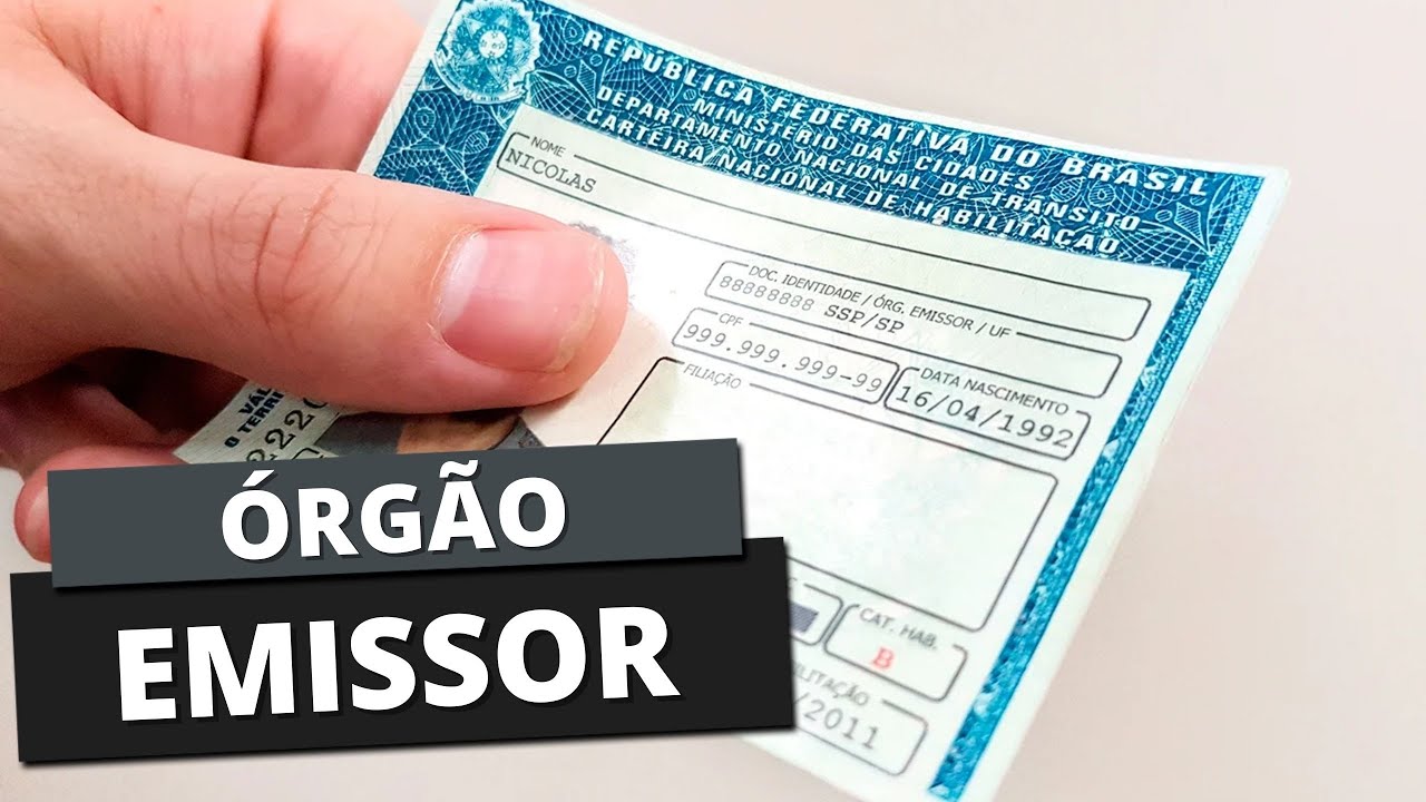 ORG&Atilde;O EMISSOR: Saiba o que &eacute;!