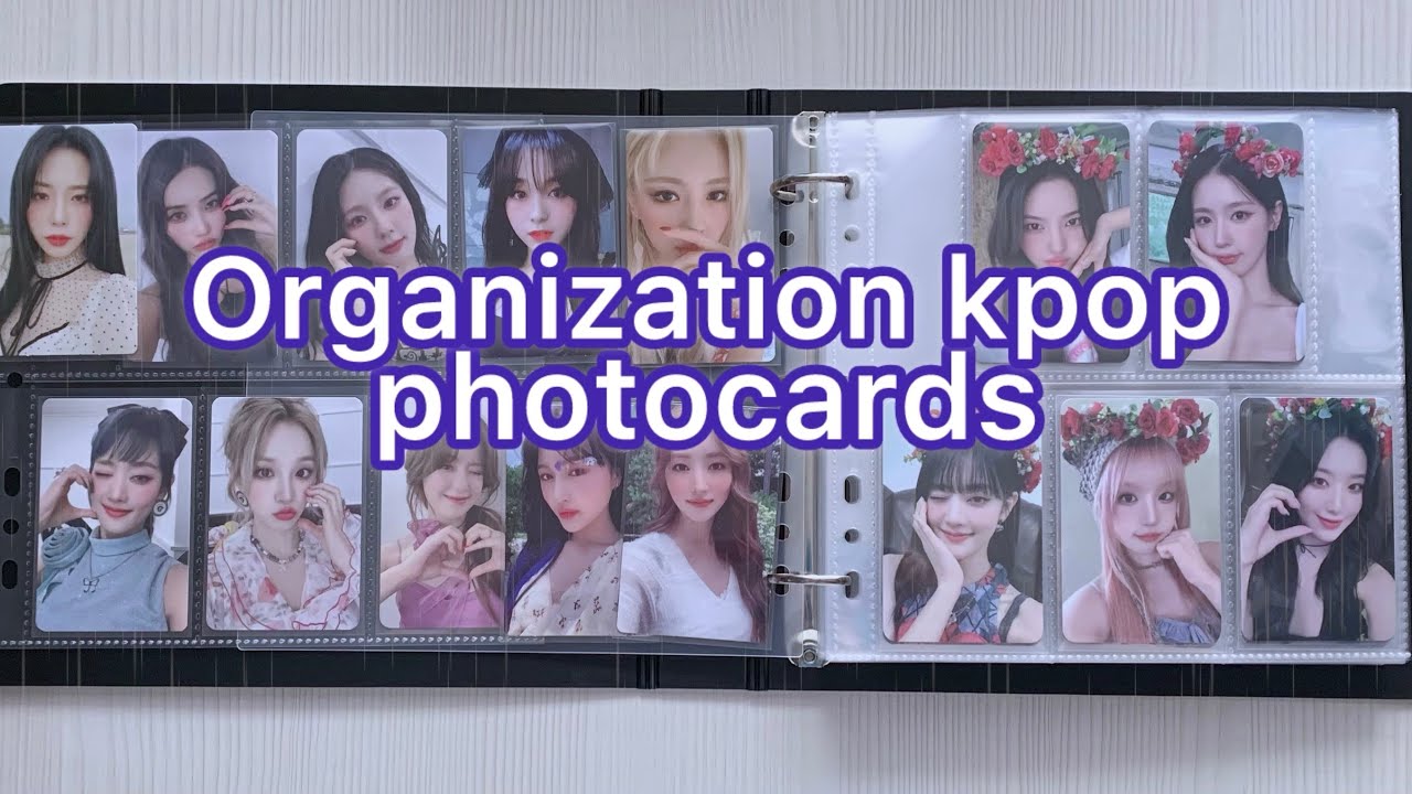 Организация карт (G)I-Dle, Dreamcatcher / Organization kpop photocard / kpop photocard collection