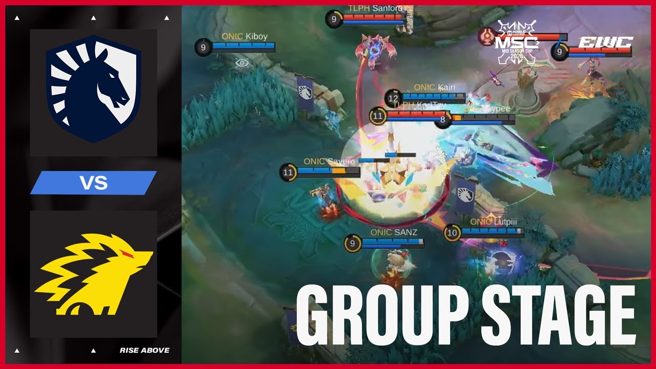 WINNER TO KNOCKOUT STAGE! ONIC vs Team Liquid - HIGHLIGHTS - MSC at EWC 25